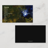 Camping onder het Sjabloon voor een visitekaartje  (Voorkant / Achterkant)