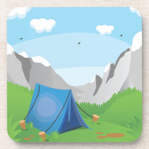 Camping Onderzetter