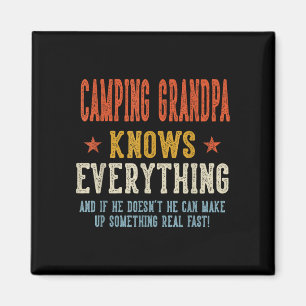 Camping opa weet alles vaderdag magneet