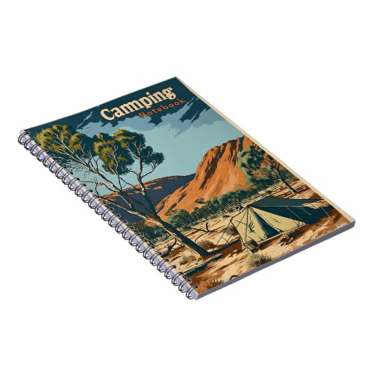  Camping Outback Australië Notitieboek (Rechterzijde)