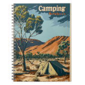 Camping Outback Australië Notitieboek (Voorkant)