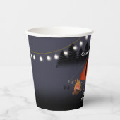 Camping Outdoor Adventure Campfire Verjaardagsfees Papieren Bekers (Voorkant)