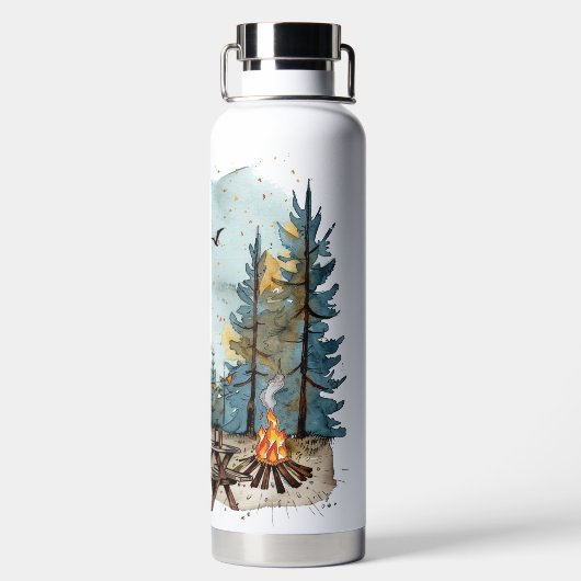 Camping outdoor adventure drink fles (Achterkant)