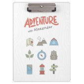 Camping outdoor Adventure Klembord (Voorkant)