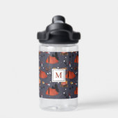 Camping Outdoor Adventure Summer Campfire Kinder Waterfles (Achterkant)