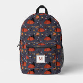 Camping Outdoor Adventure Zomerkampvuur Bedrukte Rugzak (Voorkant)