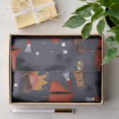 Camping Outdoor Adventure Zomerkampvuur Tissuepapier (Geschenk)