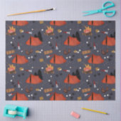 Camping Outdoor Adventure Zomerkampvuur Tissuepapier (Craft)