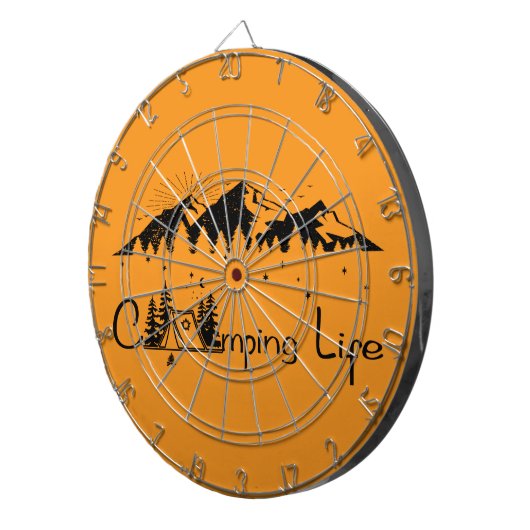 Camping-Outdoor Adventures-Dartboard Dartbord (Voorkant Rechts)