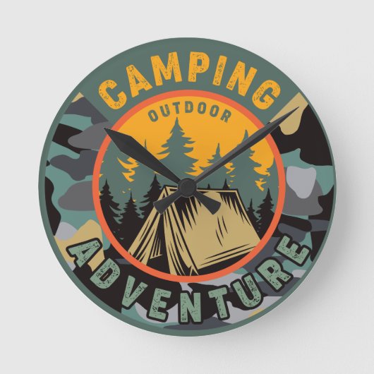Camping Outdoor Avontuur Ronde Klok (Voorkant)