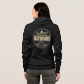 Camping Outdoor Great Adventures Hoodie (Achterkant volledig)