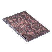 Camping Outdoor Illustratie Notitieboek (Rechterzijde)