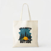 Camping Outdoor Lover Tote Bag (Voorkant)