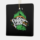 Camping - Outdoors And Smores Keramisch Ornament (Links)