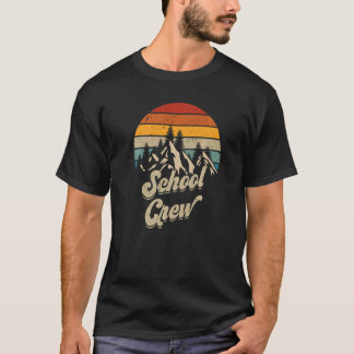 Camping Outdoorse Sunset Summer Camp. T-shirt