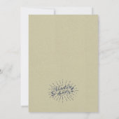 Camping Overnight Weekend Birthday Party Invite Kaart (Achterkant)