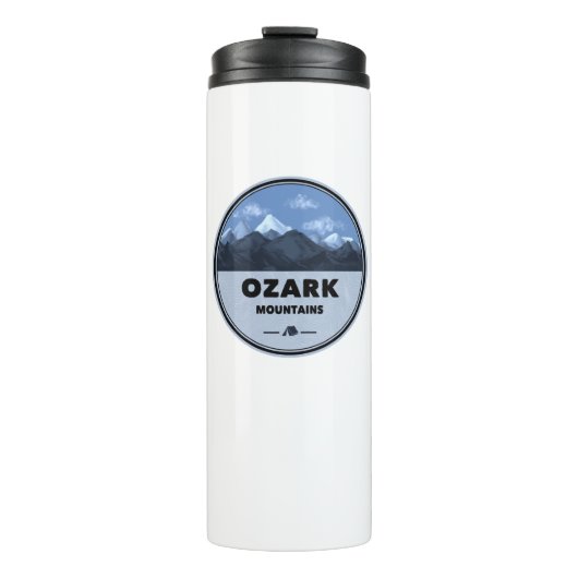 Camping Ozark Mountains Thermosbeker (Voorkant)