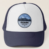 Camping Ozark Mountains Trucker Pet (Voorkant)