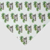 Camping Palm Trees Class C Camper Tissuepapier (Detail)