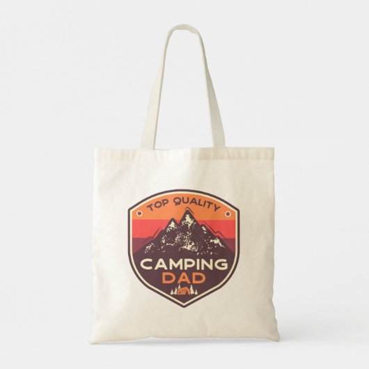 Camping Pap van topkwaliteit Tote Bag (Achterkant)