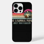 Camping Papaw als een normale papiermachine iPhone Hoesje (Achterkant)