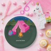 Camping Papieren Bordje (Feest)