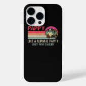 Camping Pappel als een normale Pappy only Way koel iPhone Hoesje (Achterkant)