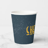 Camping Party Cups | Proost! Papieren Bekers (Voorkant)