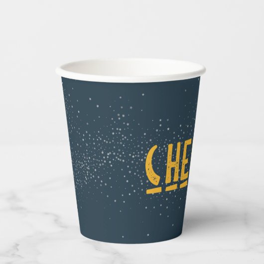 Camping Party Cups | Proost! Papieren Bekers (Voorkant)