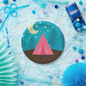 Camping Party Papieren Bordje (Feest)