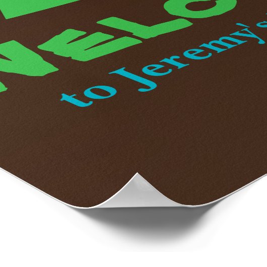 Camping Party Poster (Hoek)