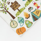 Camping Patroon Gooi Deken (Hoek)