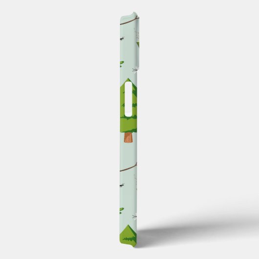Camping Pattern Case-Mate iPhone Case (Achterkant / Rechts)