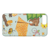 Camping Pattern Case-Mate iPhone Case (Achterkant (Horizontaal))