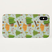 Camping Pattern Case-Mate iPhone Case (Achterkant (horizontaal))