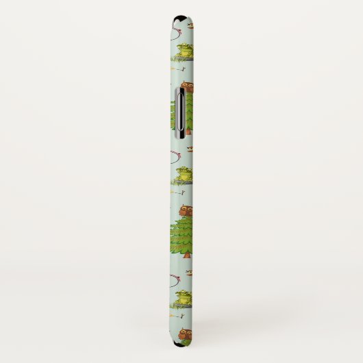 Camping Pattern Case-Mate iPhone Case (Achterkant / rechts)