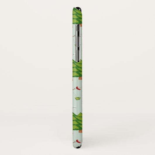 Camping Pattern Case-Mate iPhone Case (Achterkant/links)