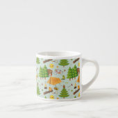 Camping Pattern Espresso Kop (Rechts)