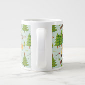 Camping Pattern Grote Koffiekop (Achterkant)