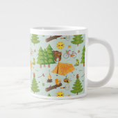 Camping Pattern Grote Koffiekop (Rechts)