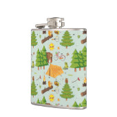 Camping Pattern Heupfles (Links)