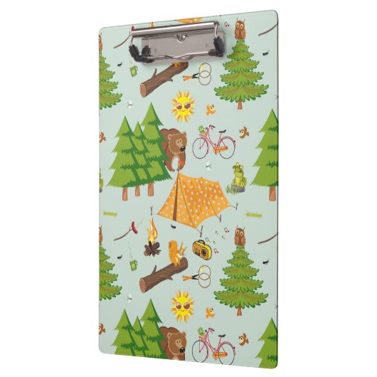Camping Pattern Klembord (Links)