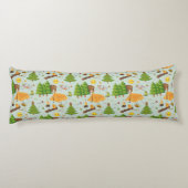 Camping Pattern Lichaamskussen (Achterkant)