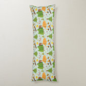 Camping Pattern Lichaamskussen (Achterkant (Verticaal))