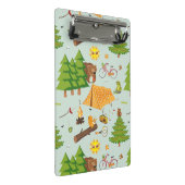 Camping Pattern Mini Klembord (Schuin)