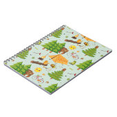 Camping Pattern Notitieboek (Linkerzijde)