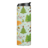 Camping Pattern Thermosbeker (Gedraaid links)