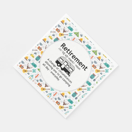 Camping Pensioendefinitie Servet (Hoek)