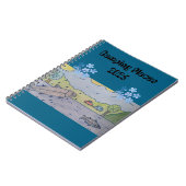 Camping plaatsen 2025 notitieboek (Linkerzijde)