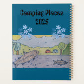 Camping Places 2025 Planner (Achterkant)
